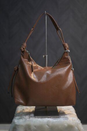 FEFE Soft Tote Shoulder Bag for Women – Lightweight Stylish Faux Leather Handbag