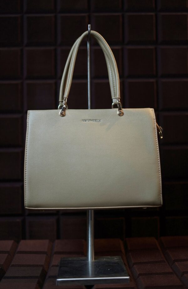 Shop BEAUTY BELLA Plain Handbag for Women Elegant Faux Leather