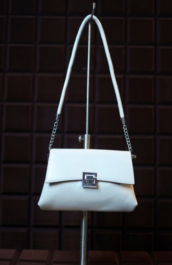ALISA Shine Soft Flap 2 Belt Sling Bag – Trendy Faux Leather Crossbody